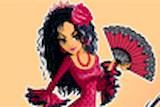 Habiller Une Danseuse De Flamenco